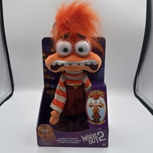 Disney Pixar Inside Out 2 Shaking Plush Anxiety Interactive‎ Doll 45514